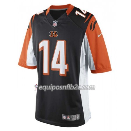 Camiseta Hombre NFL Cincinnati Bengals Andy Dalton 14 Nike Negro
